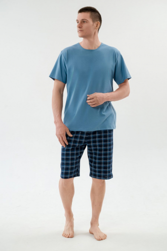 Пижама мужская с шортами 000005432