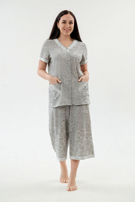 Пижама женская с бриджами 000005447