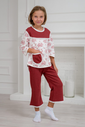 Пижама детская из футера 026400768