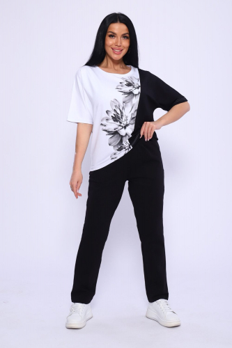 Костюм женский с брюками 000007690