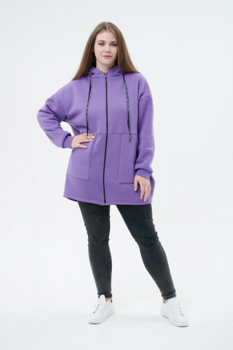 Толстовка женская из футера с начесом 093000872 Толстовка женская из футера с начесом 093000872