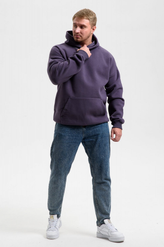 Толстовка оверсайз с начёсом 000008096