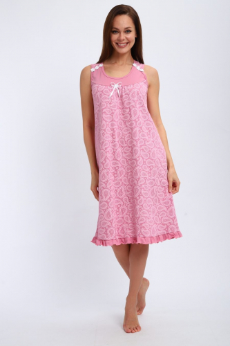 Ночная сорочка из кулирки 000008325