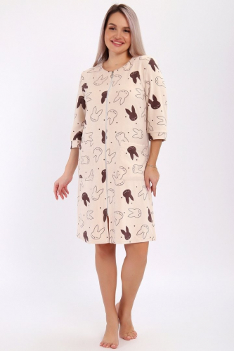 Халат махровый на молнии 000008317