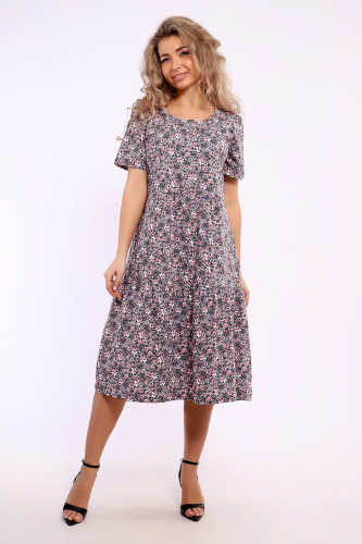 Платье летнее трикотажное 000008003