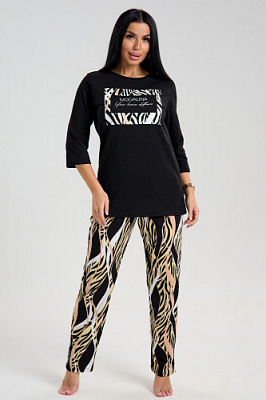 Пижама женская с брюками 000007201