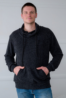 Толстовка мужская из рибаны  000004464