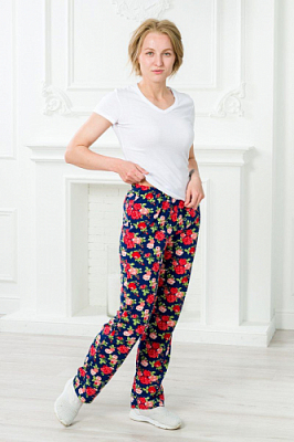 Брюки домашние из кулирки 029501432