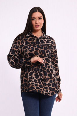 Рубашка женская в офис 000007322