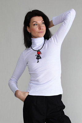 Водолазка женская базовая 000007317