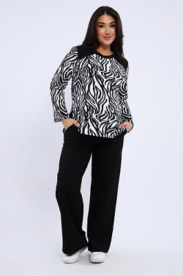 Костюм женский с брюками 000006677