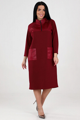 Женское платье в офис 000007045