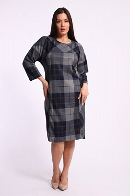 Женское платье в офис 000007037