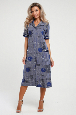 Халат-рубашка женский 000006894