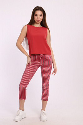 Костюм женский с брюками 000007676