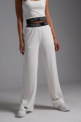 Брюки с шортами палаццо 000007136