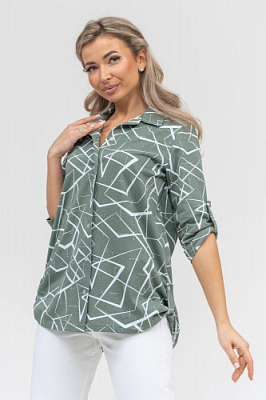 Рубашка женская трикотажная 000007288