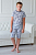 Пижама детская из футболки и бридж из кулирки Саша серый 085700543